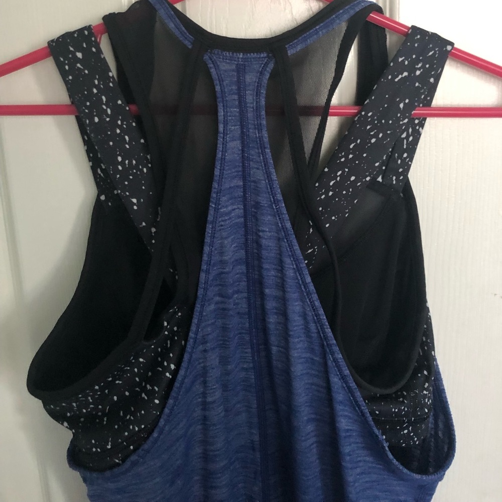 Lululemon layered tank top sz. 6